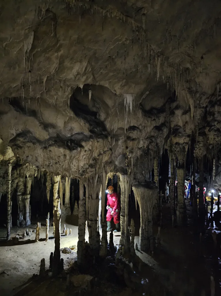 Cueva Coventosa binnenin